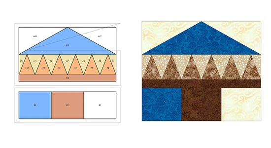 Click for pdf foundation pattern