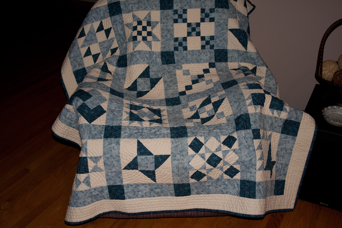 Blue Bayou Sampler Quilt Hobby Stash