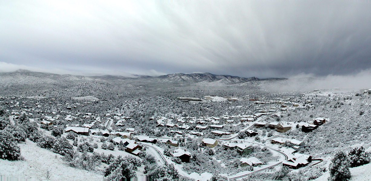 Snowy Day in Prescott