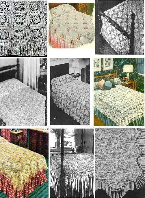 Vintage Bedspread Patterns to Crochet