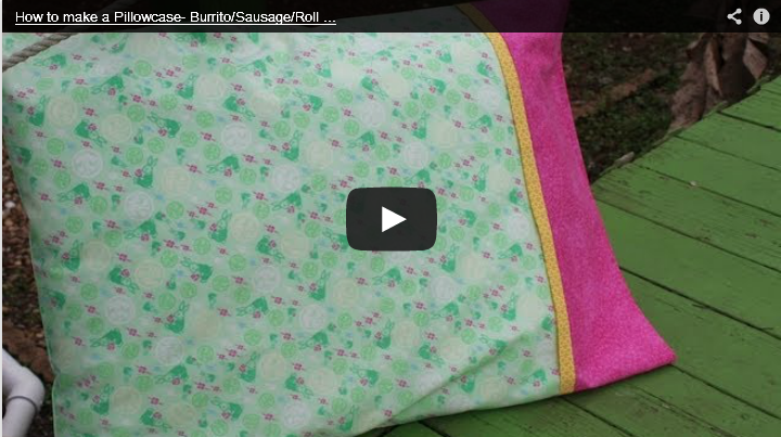 How to make a pillowcase