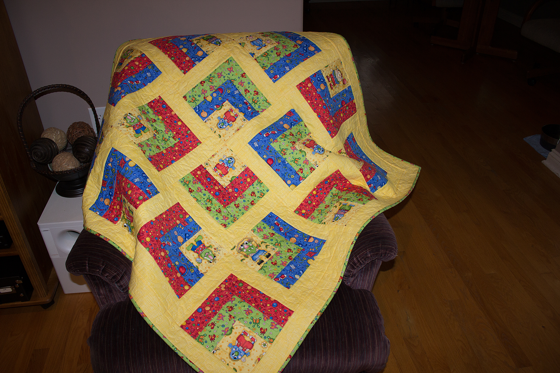 Topsy Turvy Baby Quilt