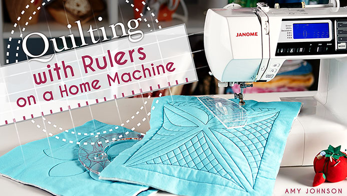 Quilting With Rulers on a Home Machine
