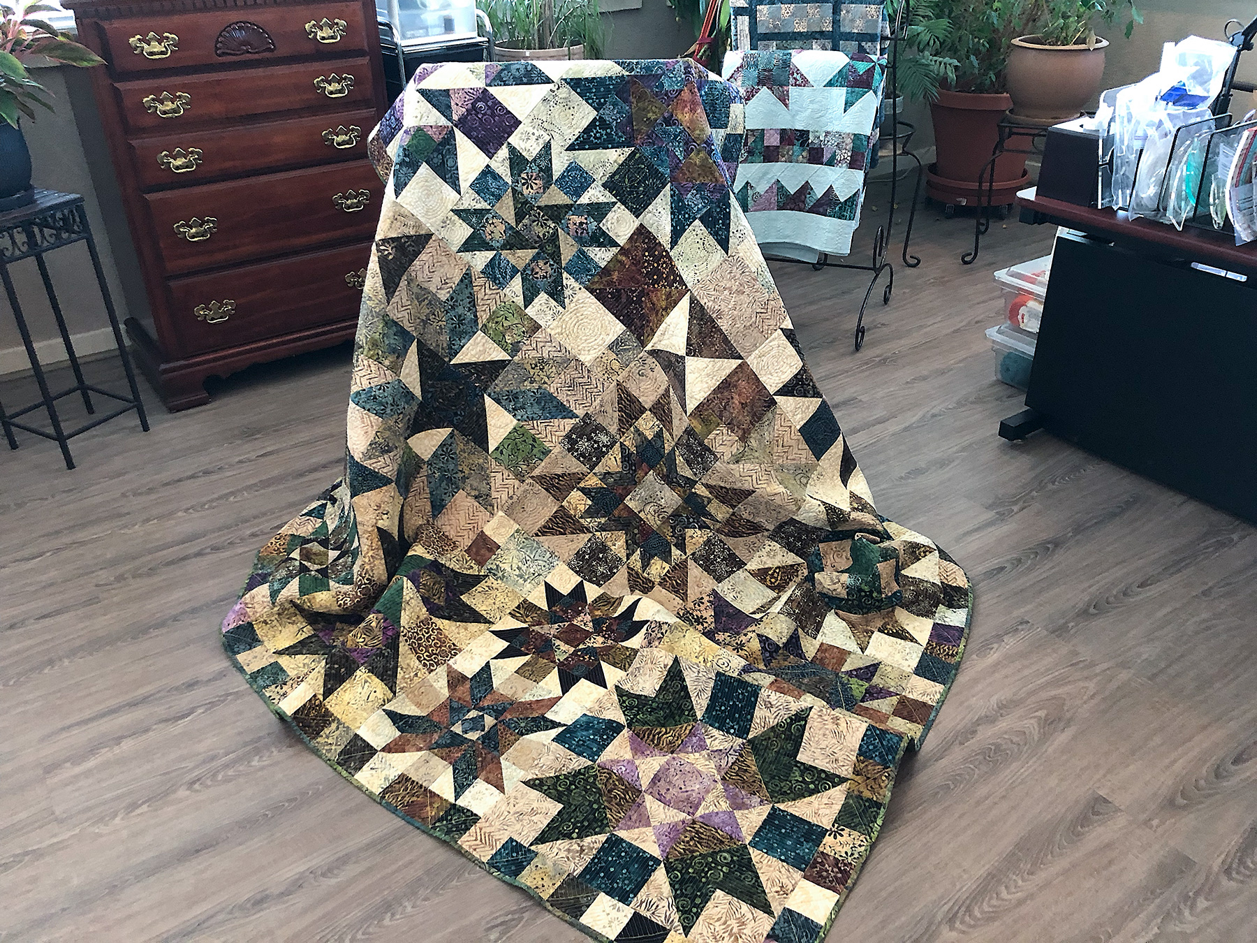 River Rock Quilt Along…Better Late than Never Hobby Stash